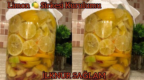 limon sirkesi nasıl olur